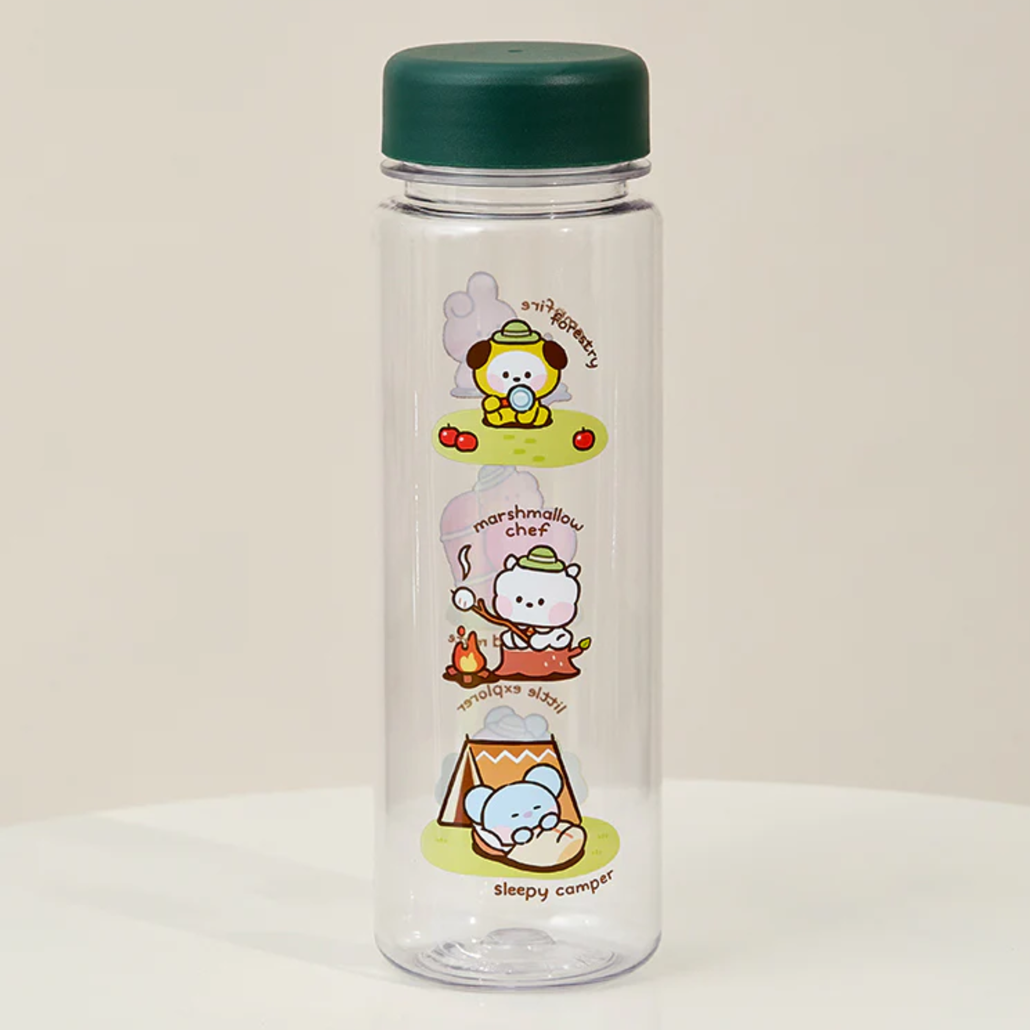 BT21- CLEAR PLASTIC BOTTLE