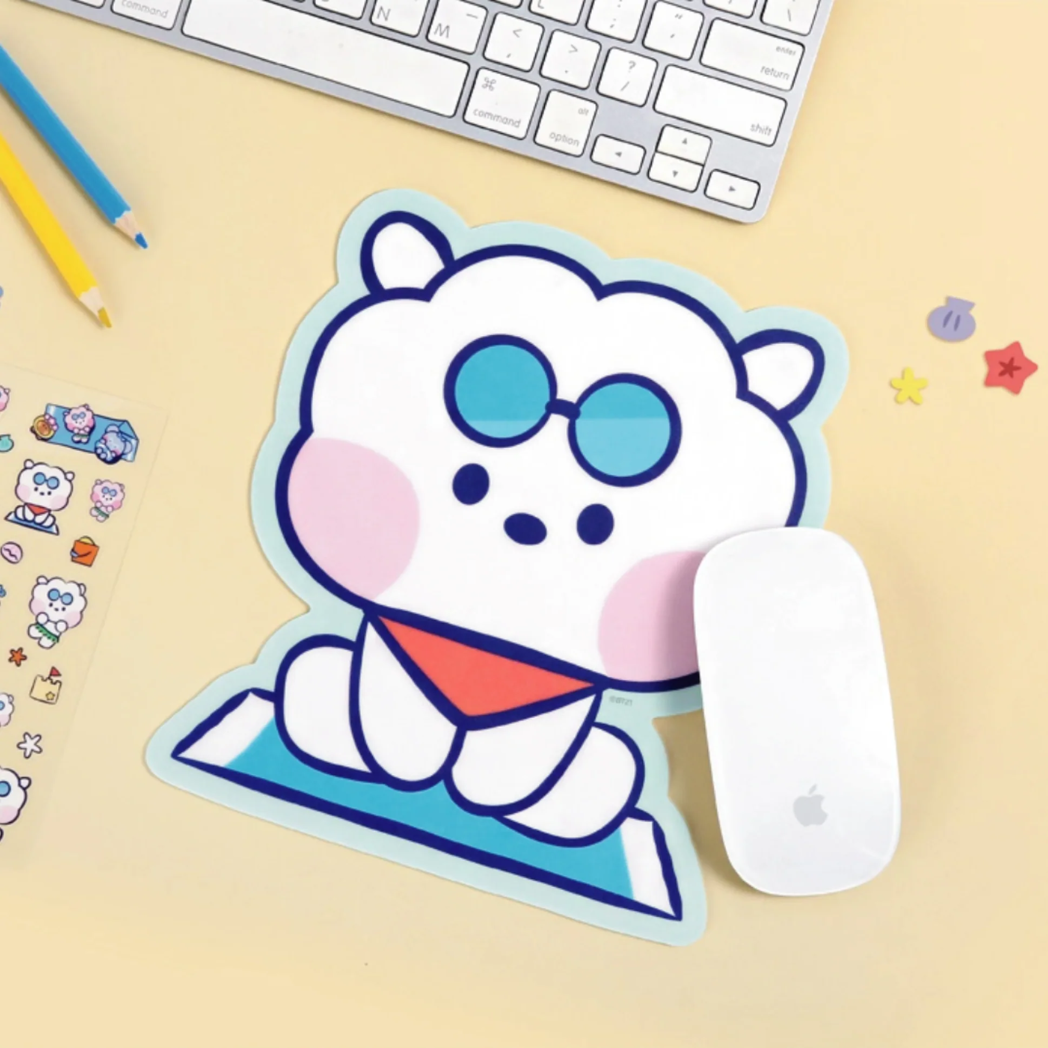 BT21- MOUSE PAD SUMMER SKY (RJ)
