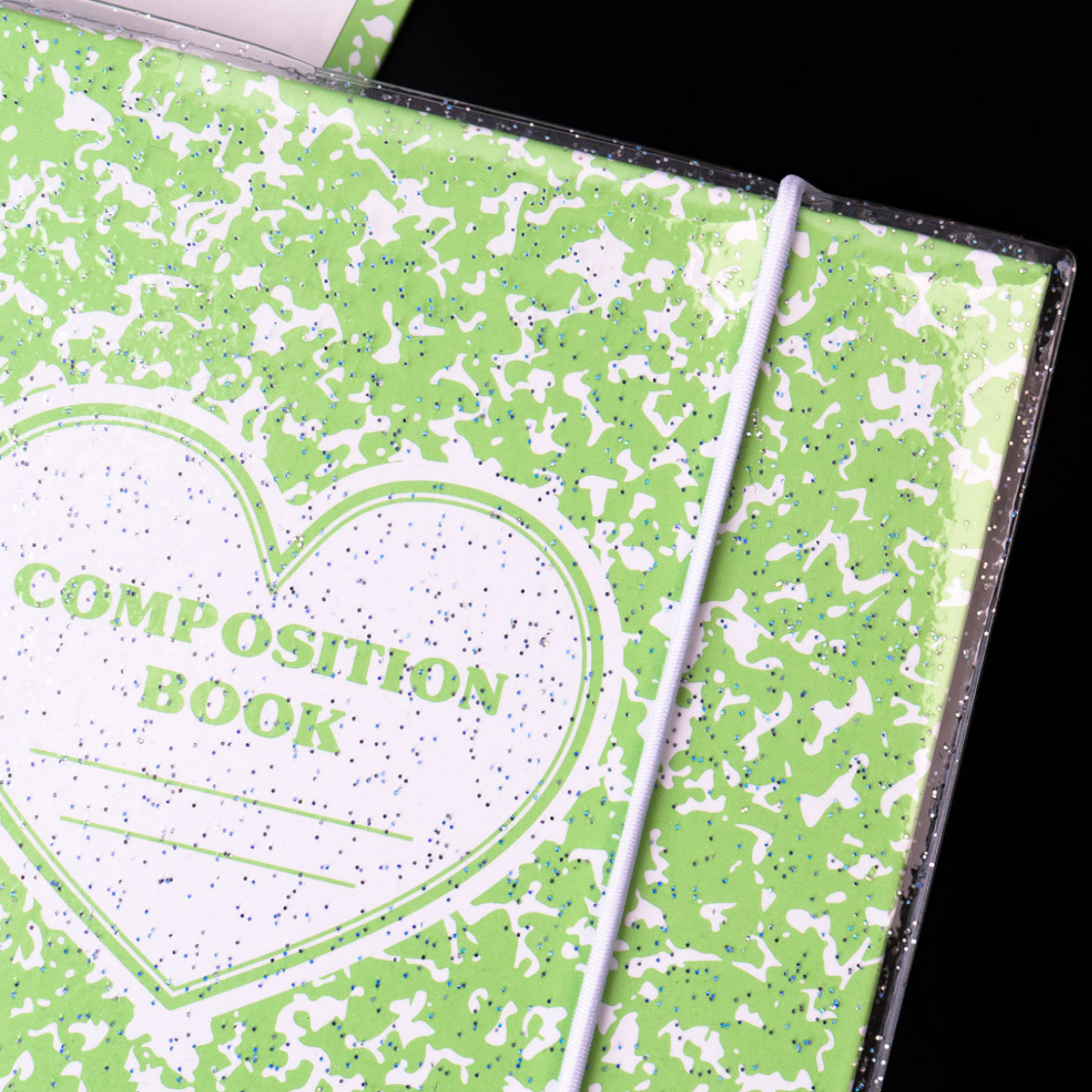 LUCALAB- Cobertor de PVC y Glitter para Binder A5