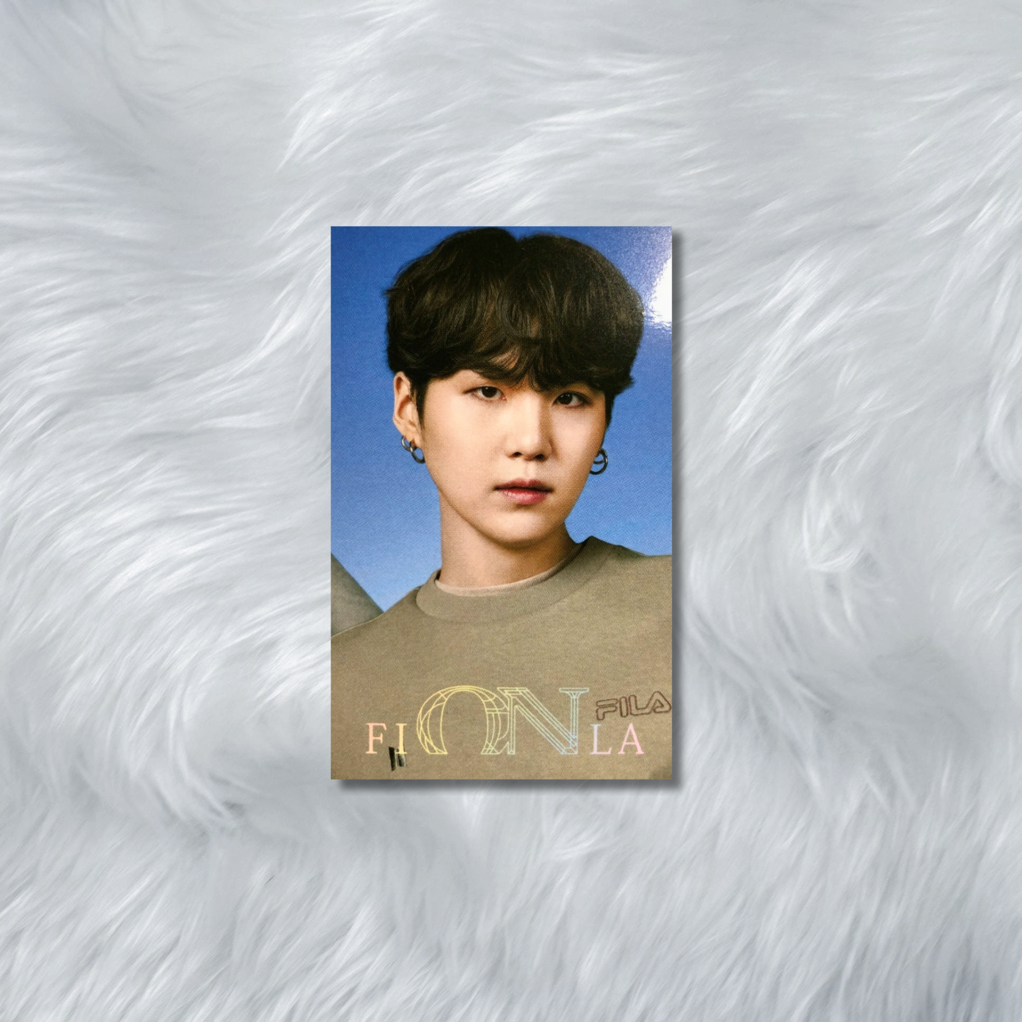 BTS SUGA - FILA PHOTOCARD