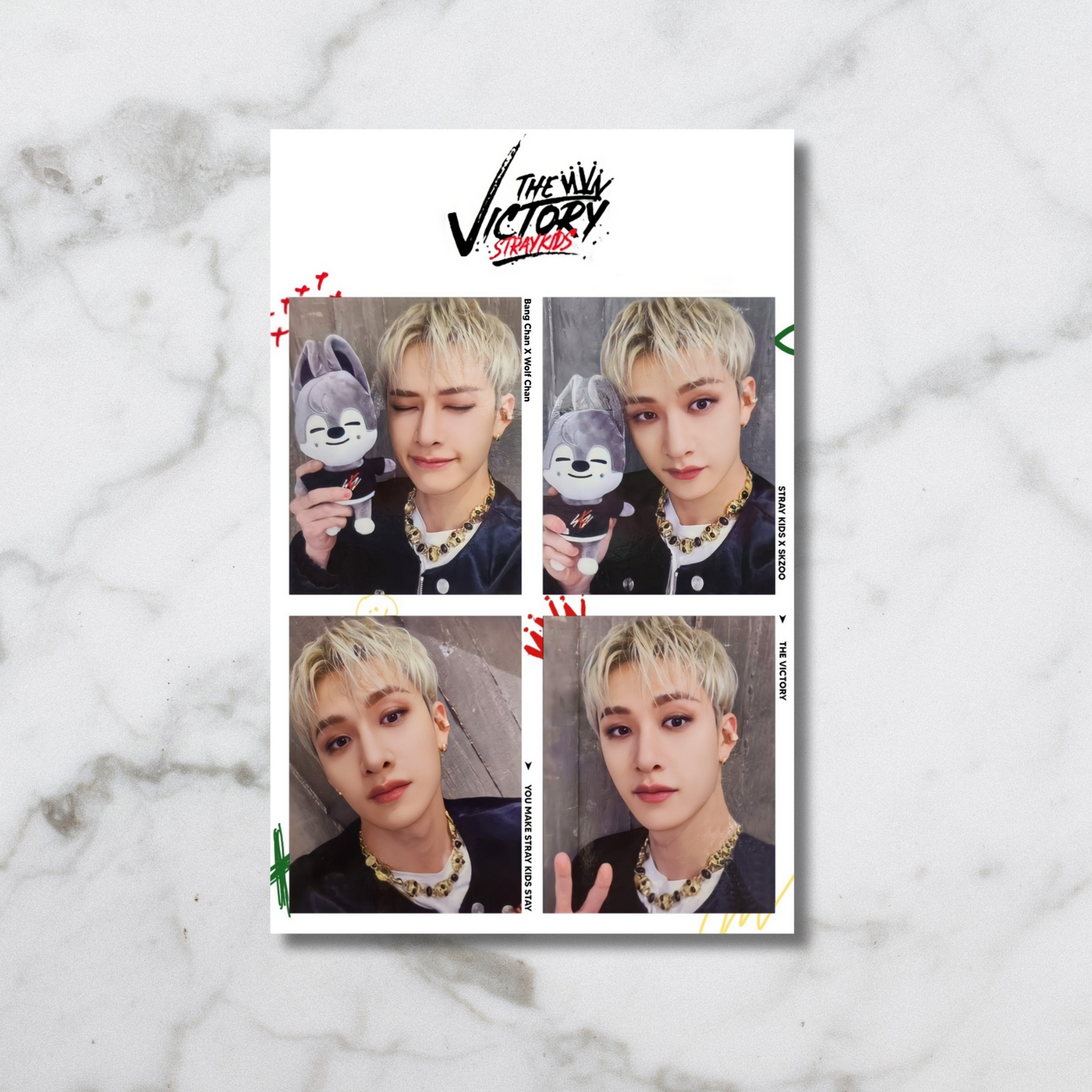 STRAY KIDS- THE VICTORY 4 CUTS