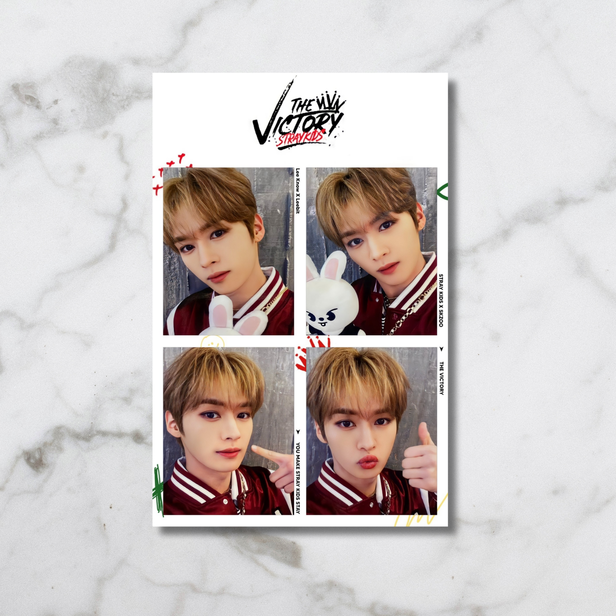 STRAY KIDS- THE VICTORY 4 CUTS