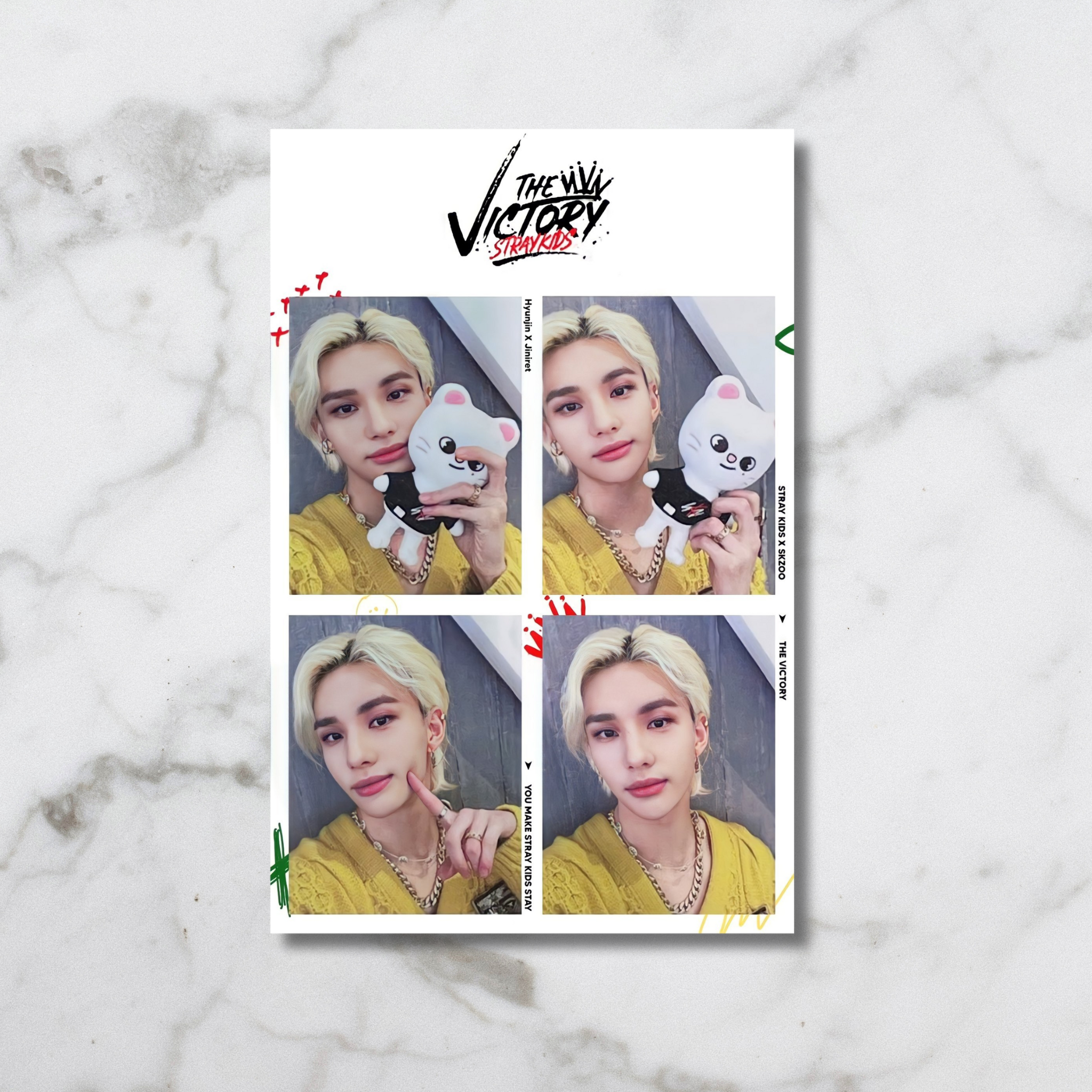 STRAY KIDS- THE VICTORY 4 CUTS