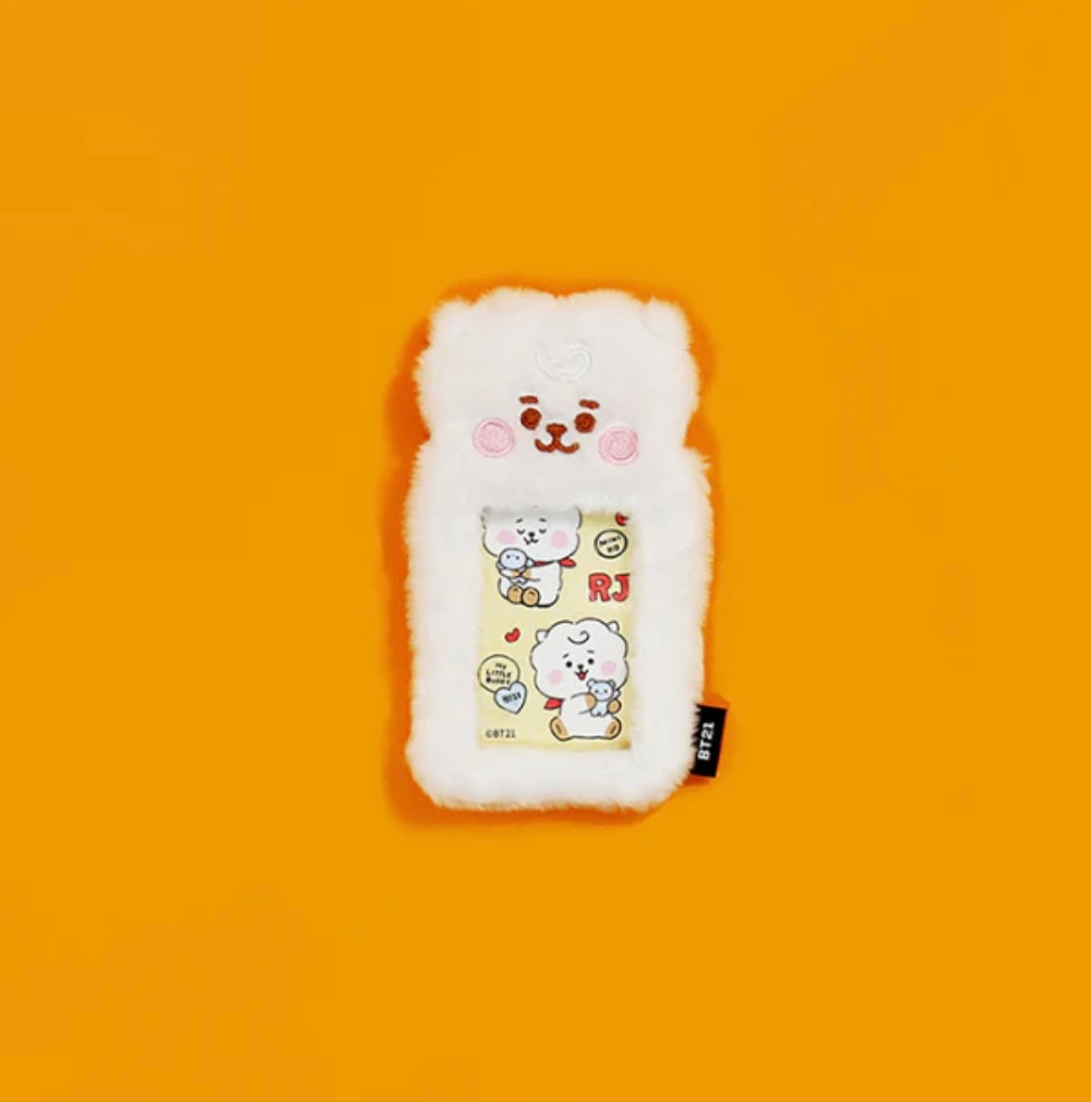 BT21 - PHOTOCARD KEYRING FUR FLUFFY