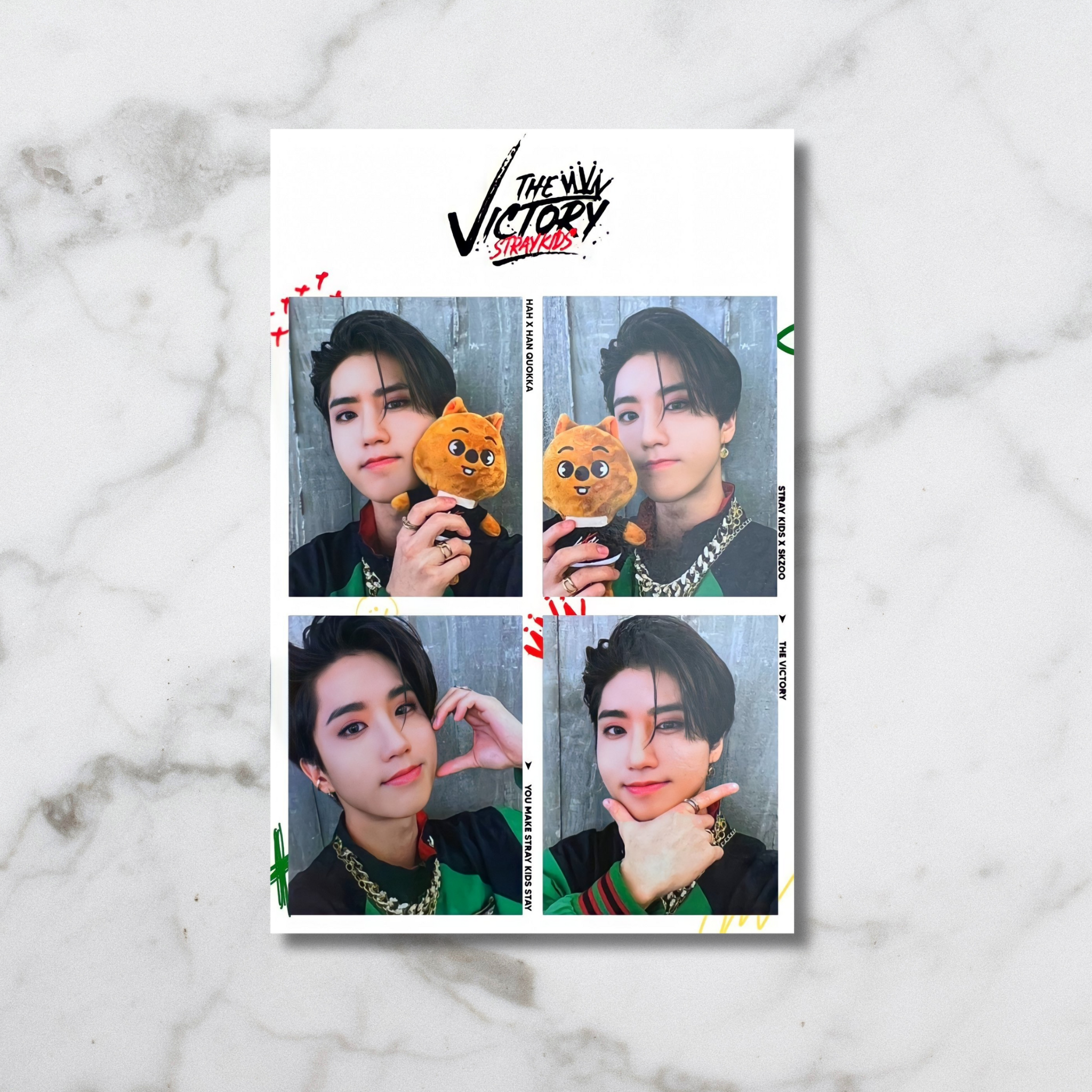 STRAY KIDS- THE VICTORY 4 CUTS