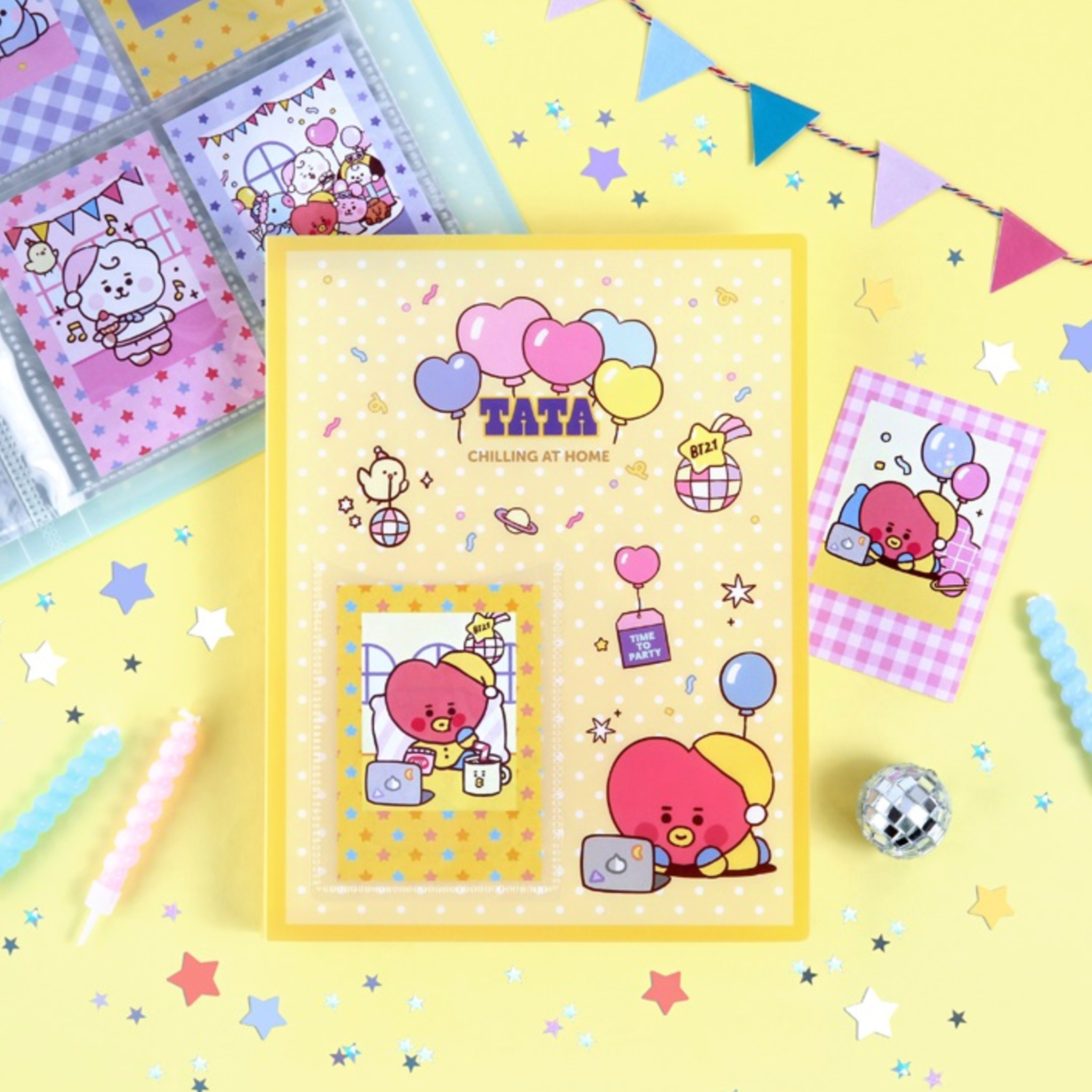 BT21- BINDER PARTY VER.