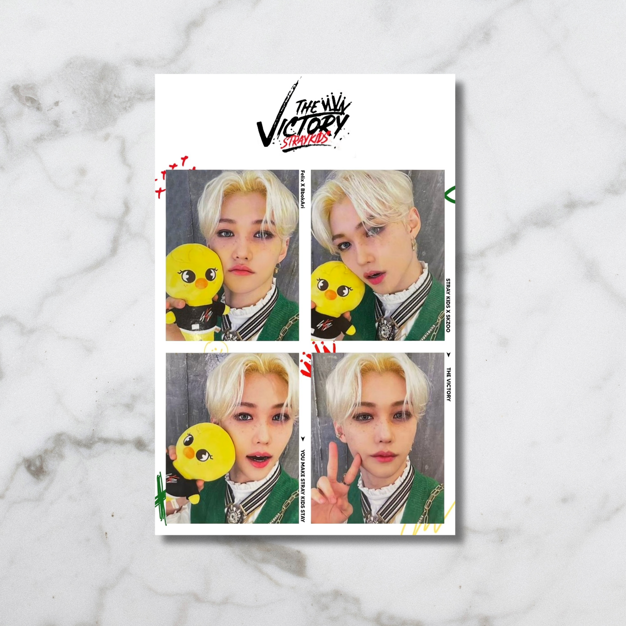 STRAY KIDS- THE VICTORY 4 CUTS