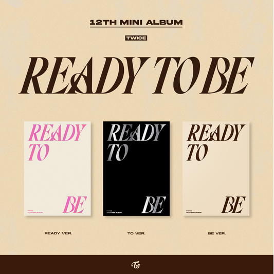 TWICE - READY TO BE (POB + POSTER)