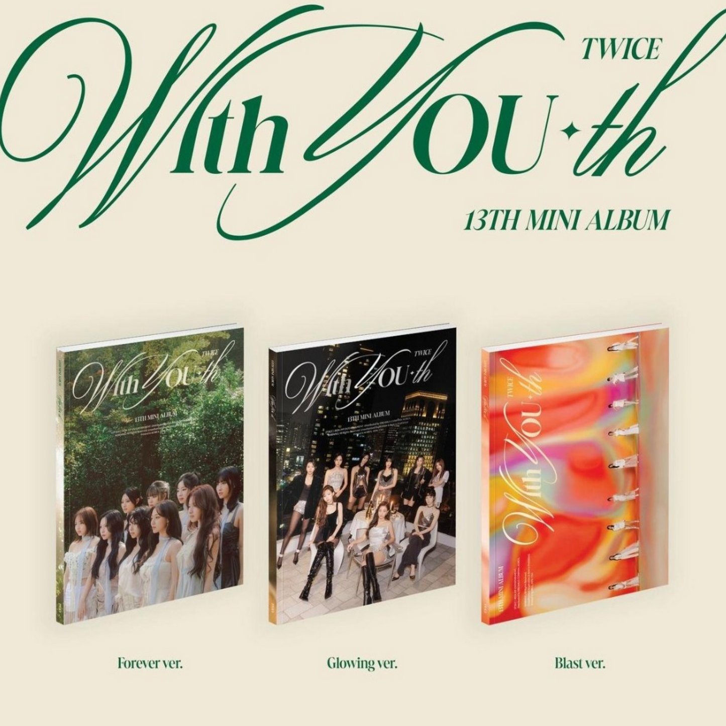 TWICE - With YOU-th (POB + POSTER)