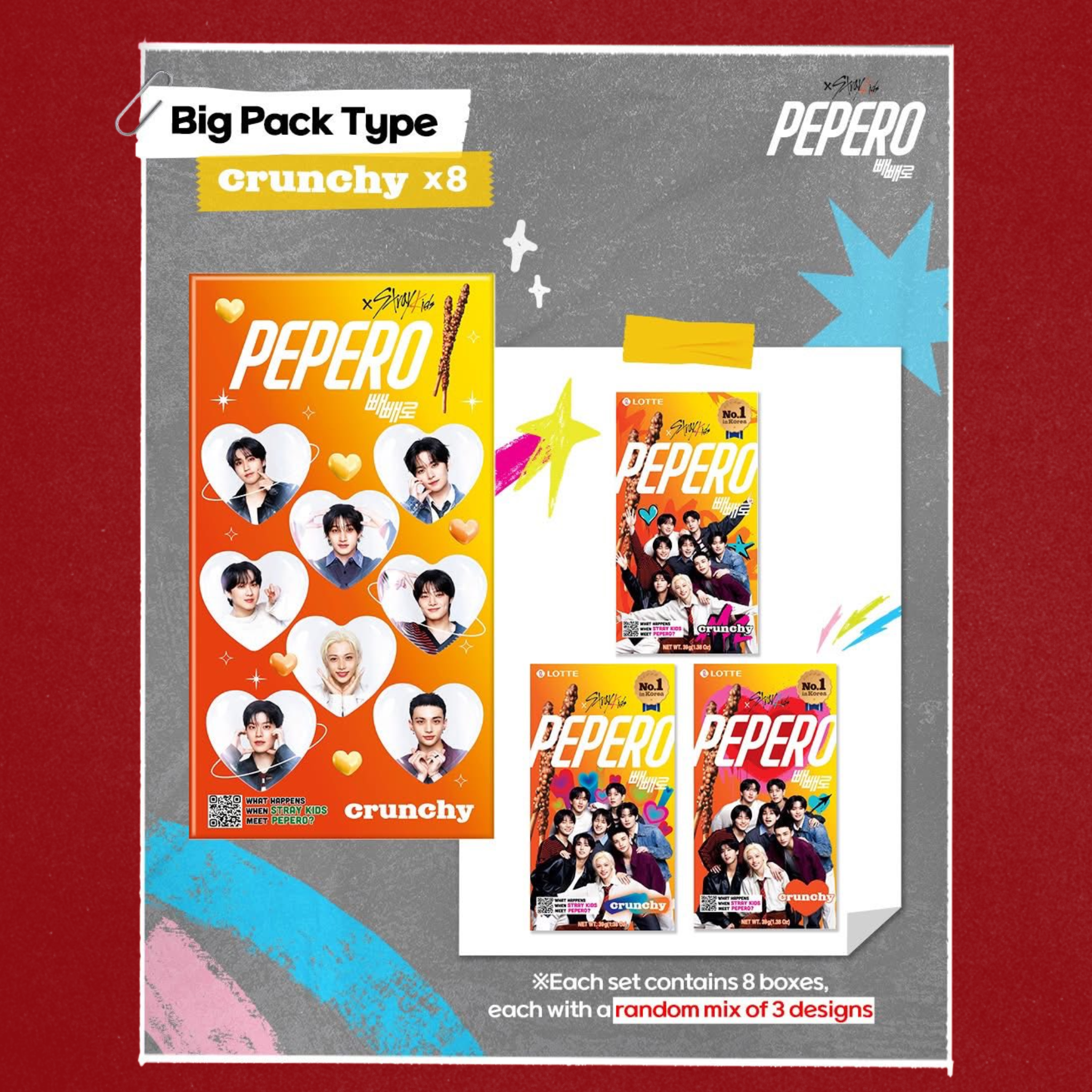 STRAY KIDS X PEPERO GLOBAL VER.