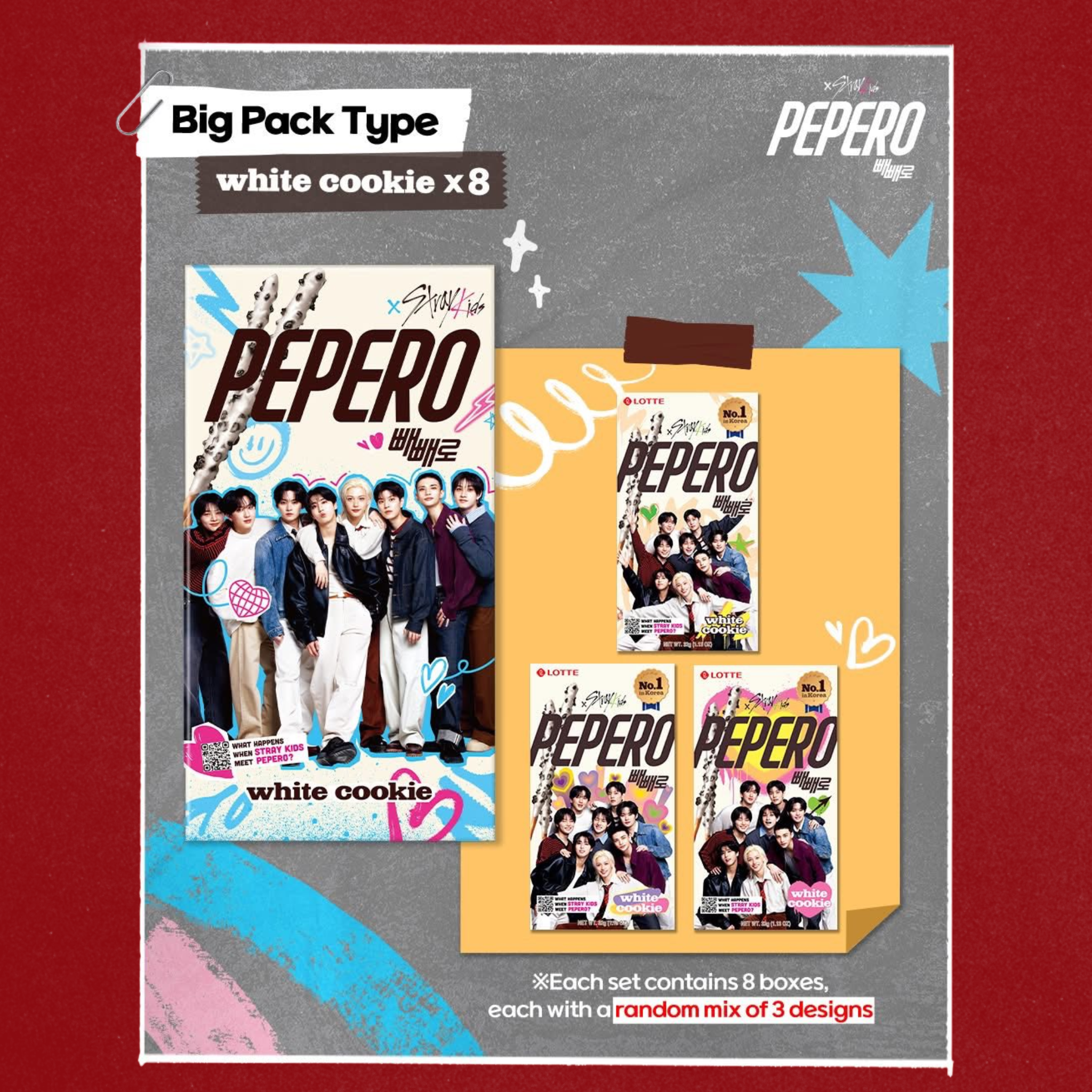 STRAY KIDS X PEPERO GLOBAL VER.