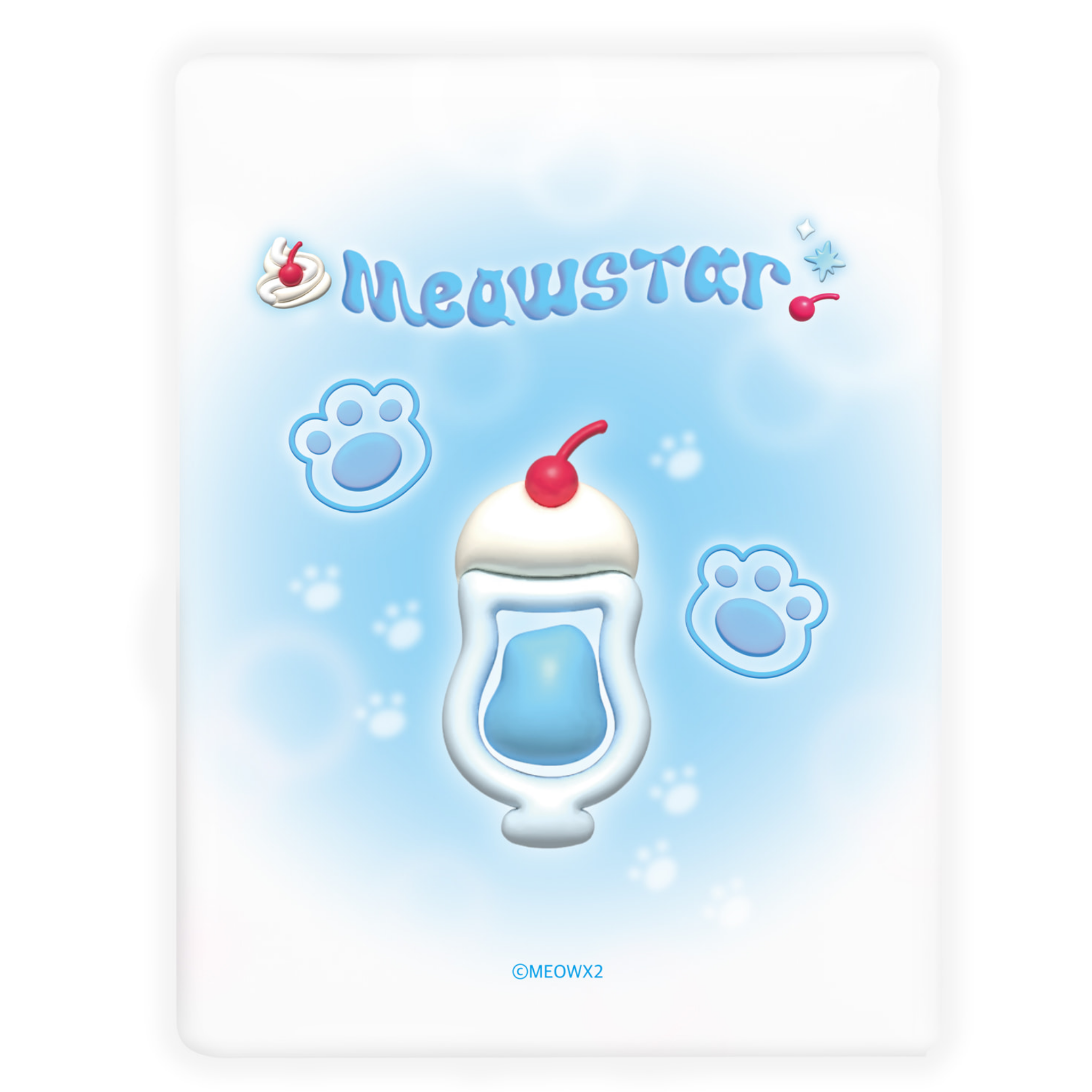 DUCKYWORLD- Blue Cherry photocard collect book (Binder)