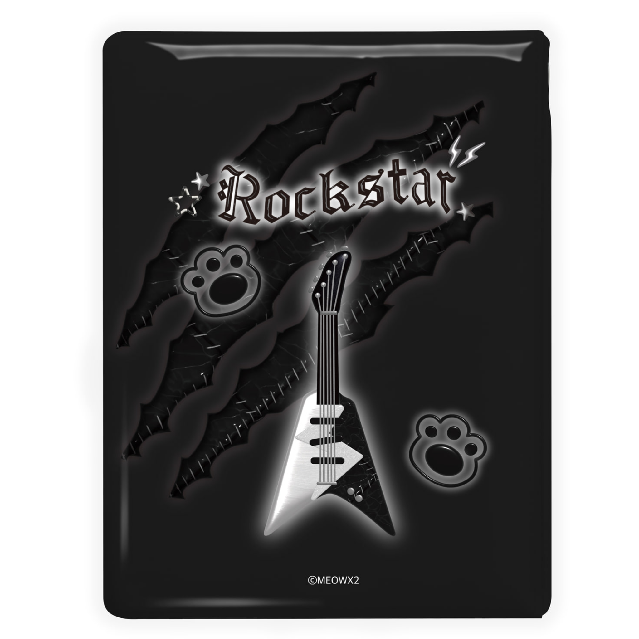 DUCKYWORLD- Rockstar Black Rabbit Collect Book (Binder)