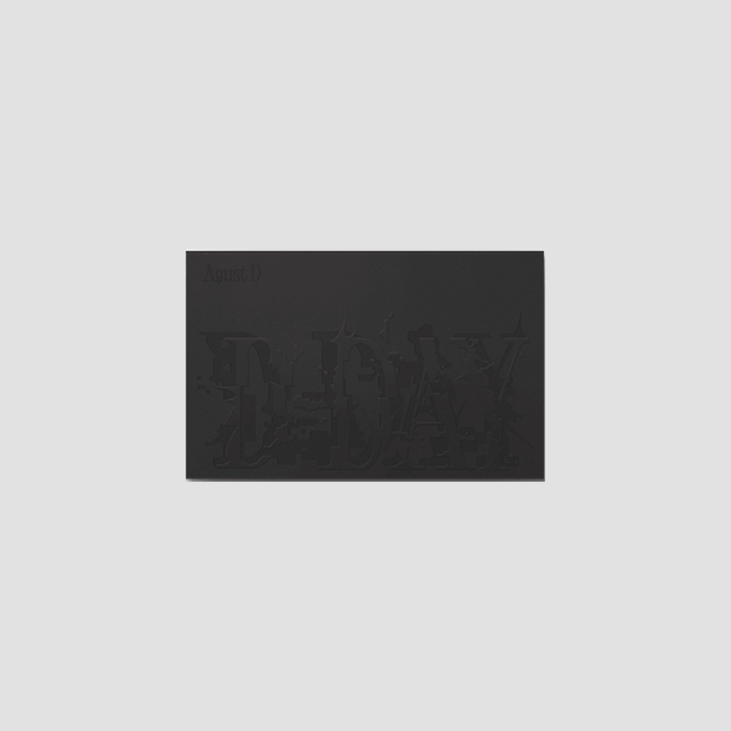 SUGA (BTS) D-DAY ALBUM