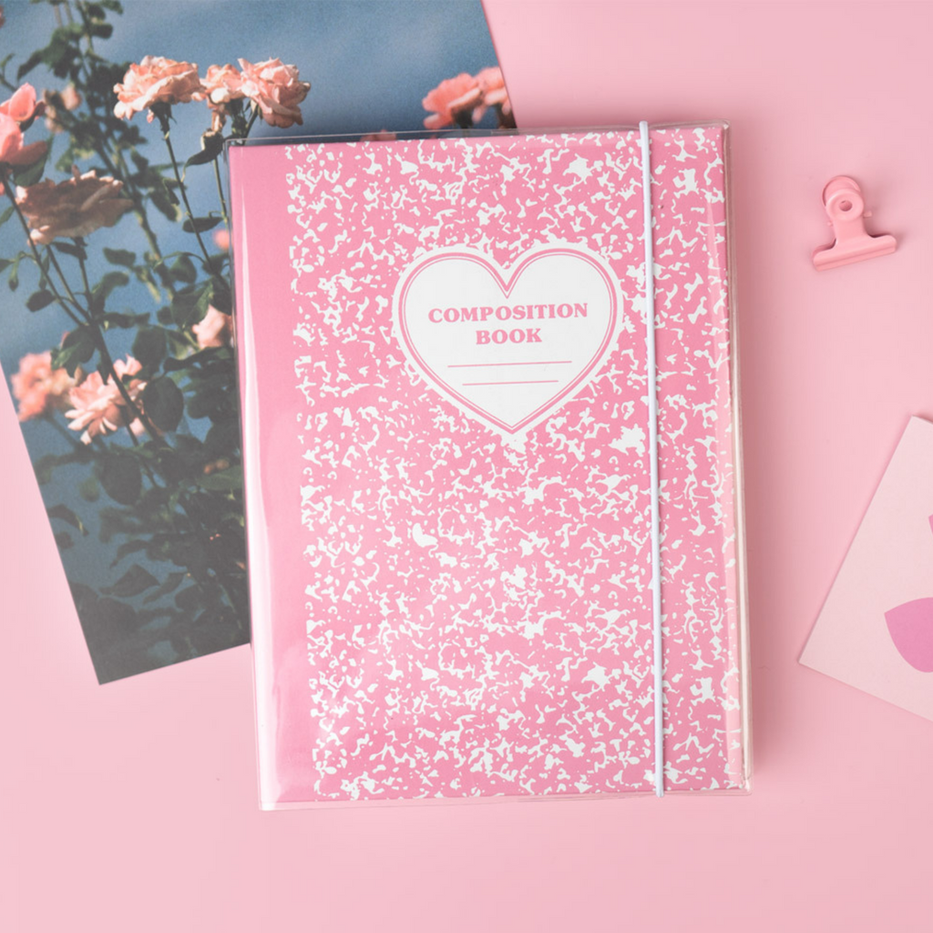 LUCALAB- Cobertor de PVC y Glitter para Binder A5