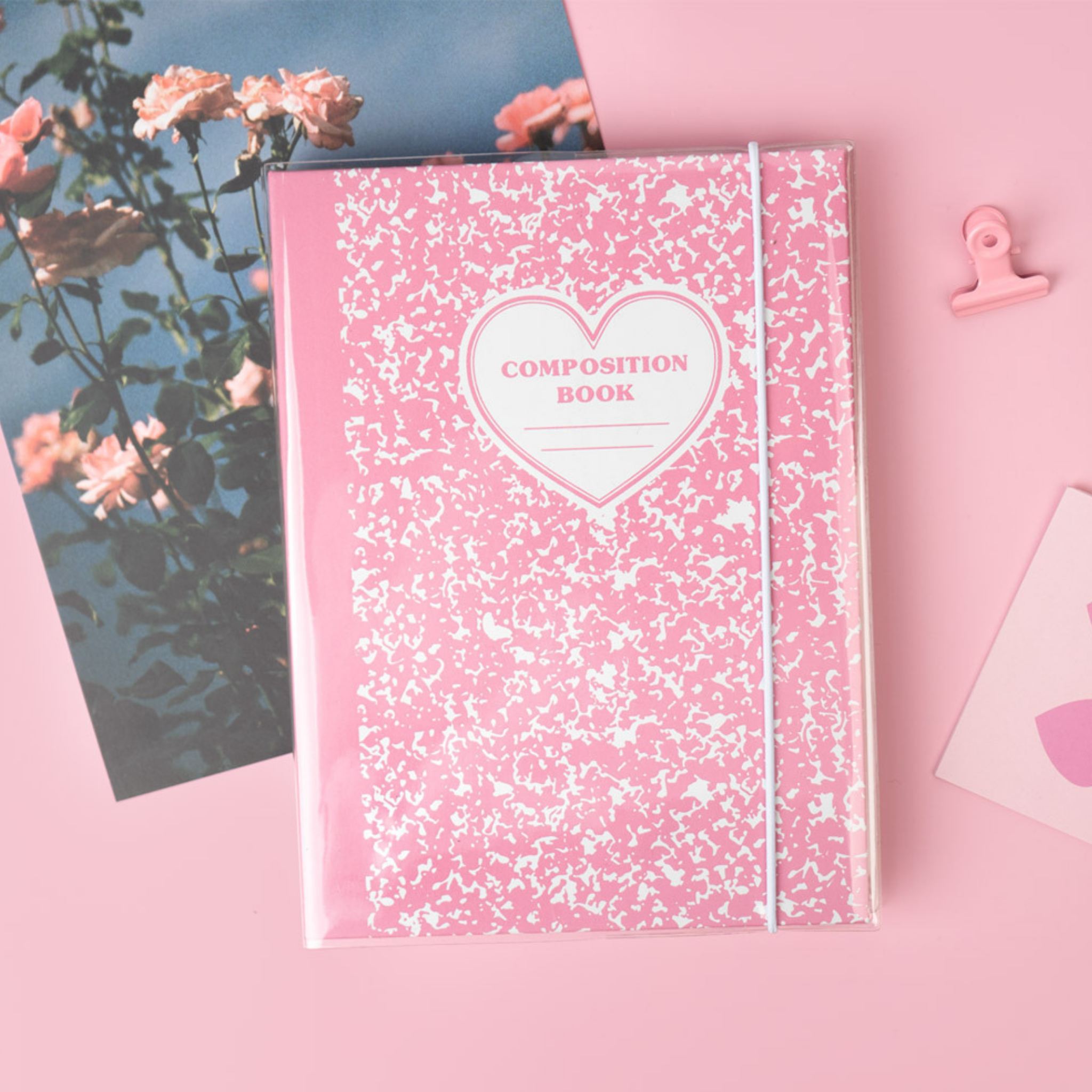 LUCALAB- Cobertor de PVC y Glitter para Binder A5