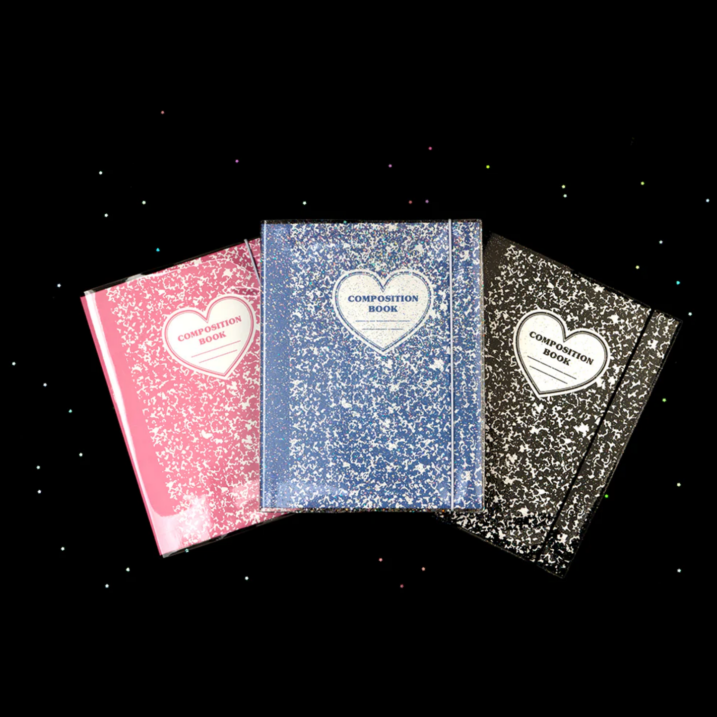 LUCALAB- Glitter pvc cover para Binder A5