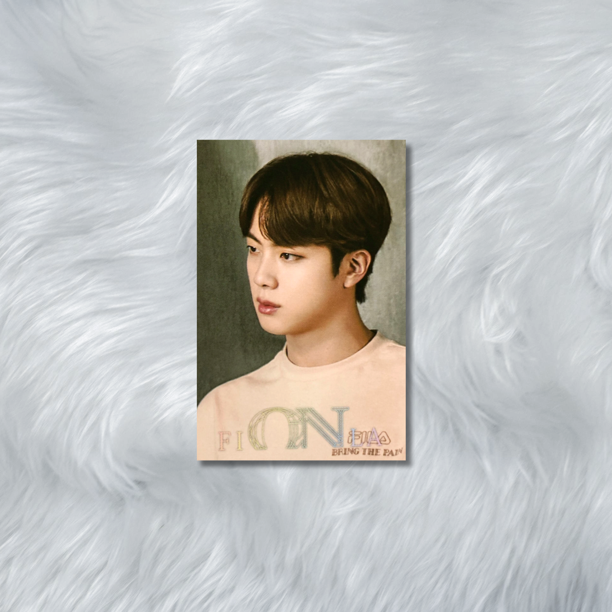 BTS JIN - FILA PHOTOCARD
