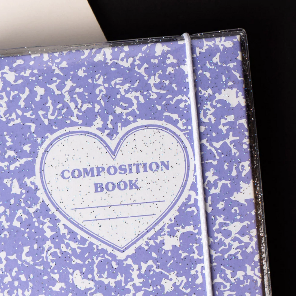 LUCALAB- Cobertor de PVC y Glitter para Binder A5