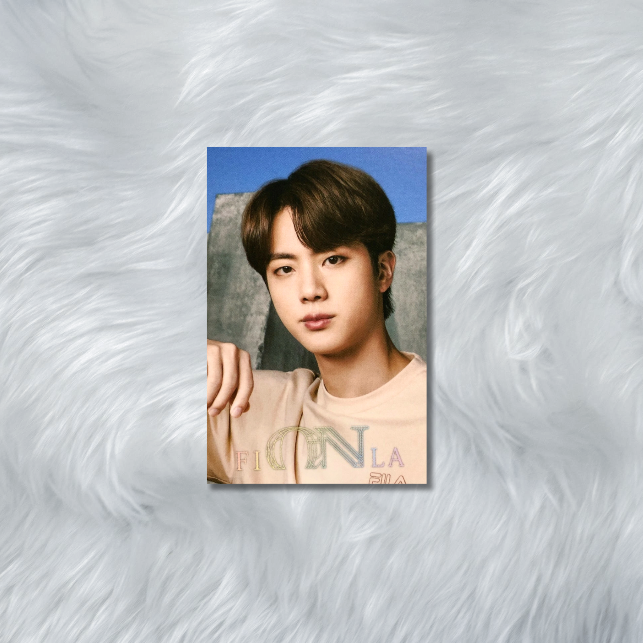 BTS JIN - FILA PHOTOCARD
