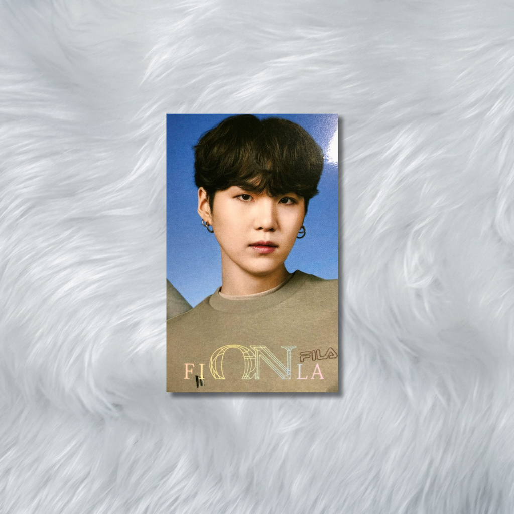BTS SUGA - FILA PHOTOCARD