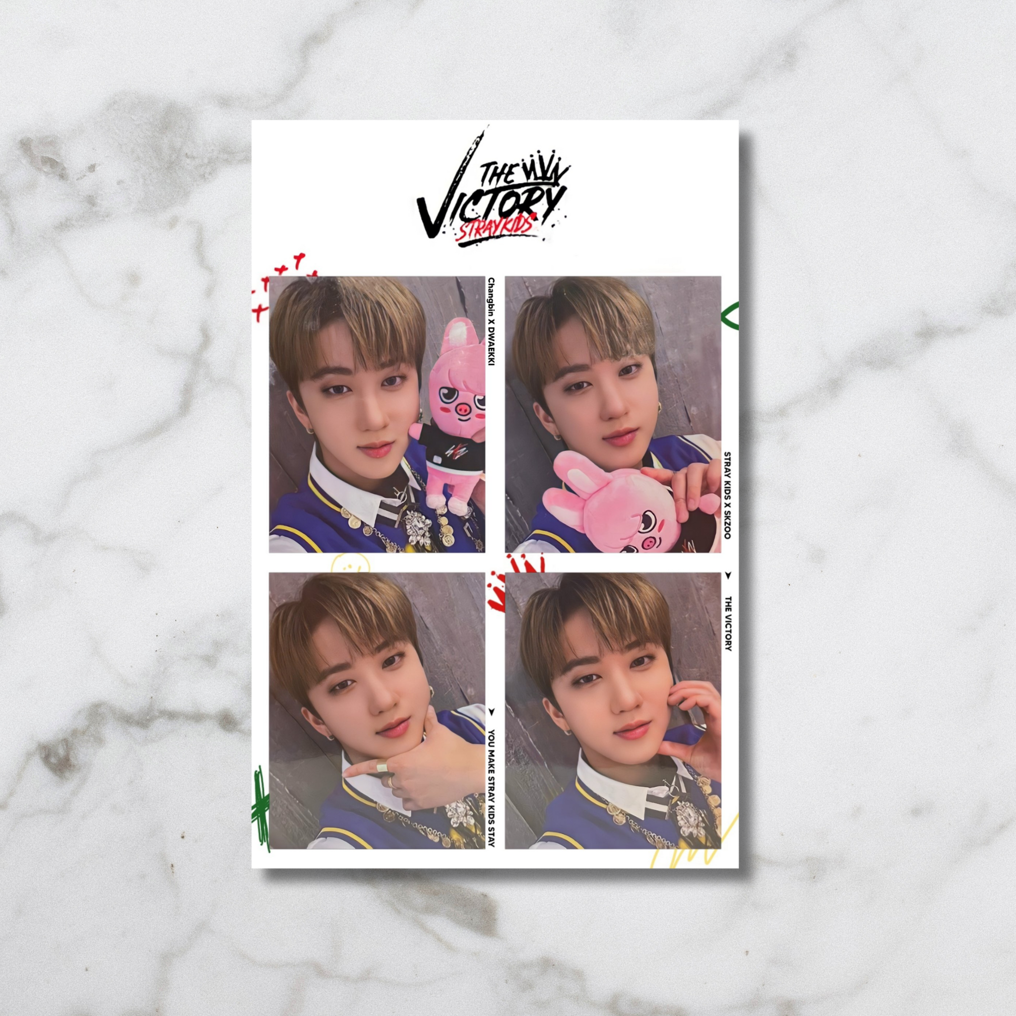 STRAY KIDS- THE VICTORY 4 CUTS