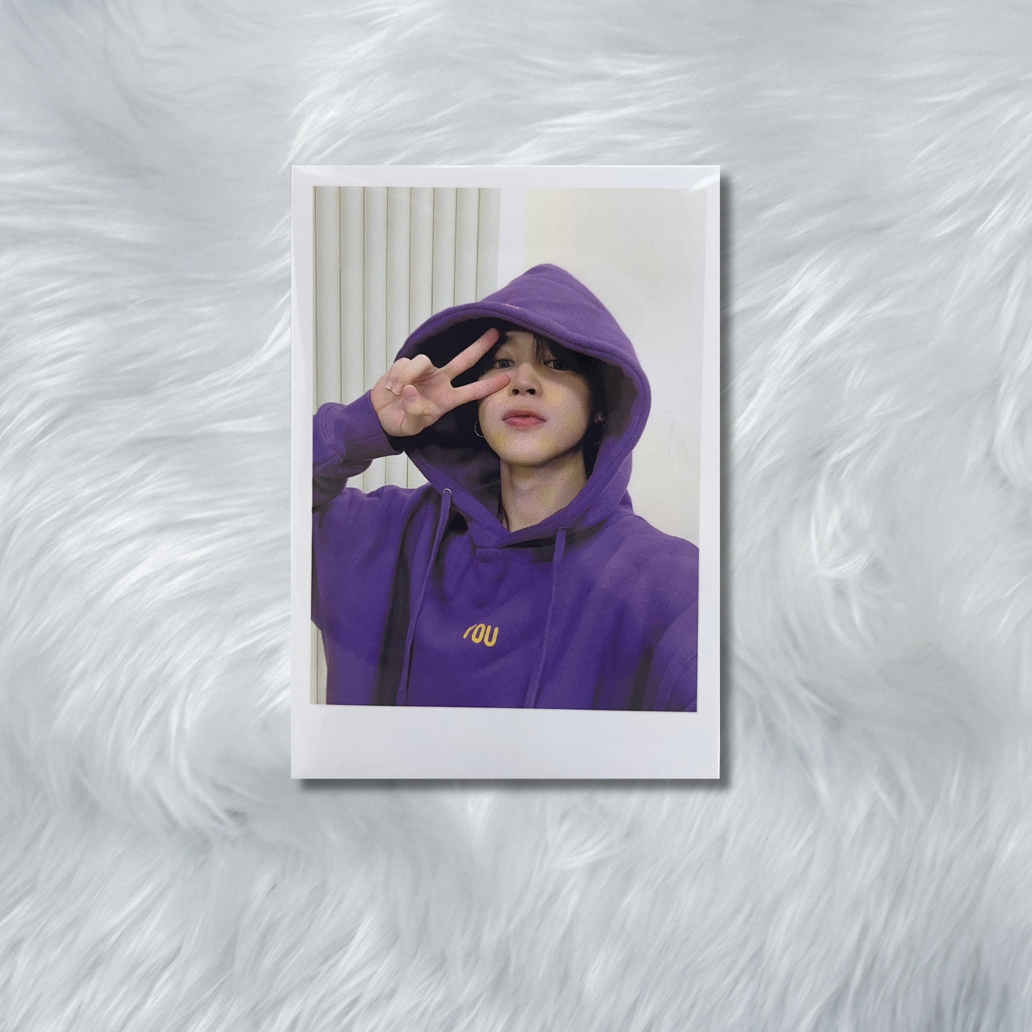 JIMIN- With you hoody polaroid