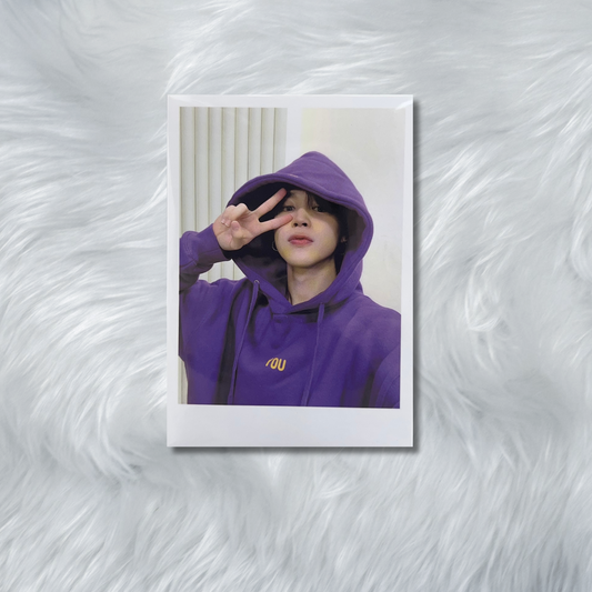 JIMIN- With you hoody polaroid