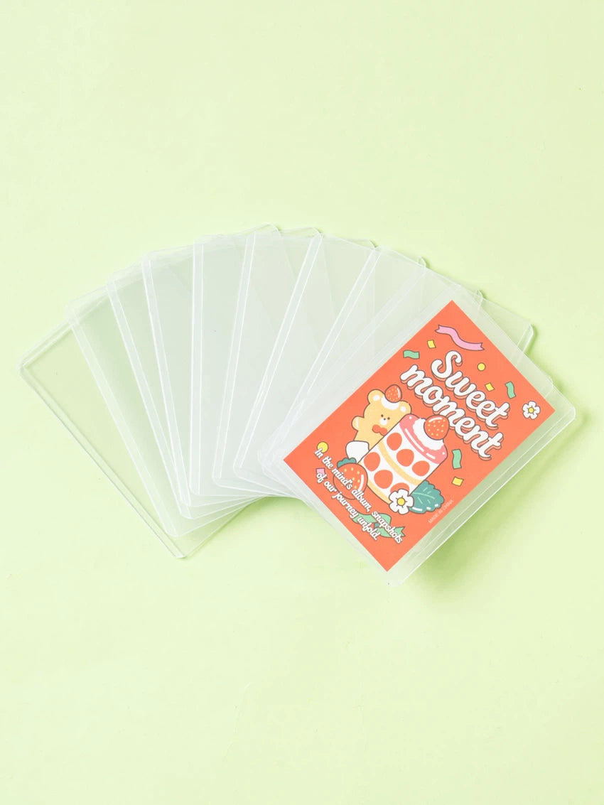 Toploaders Transparentes (10 piezas)