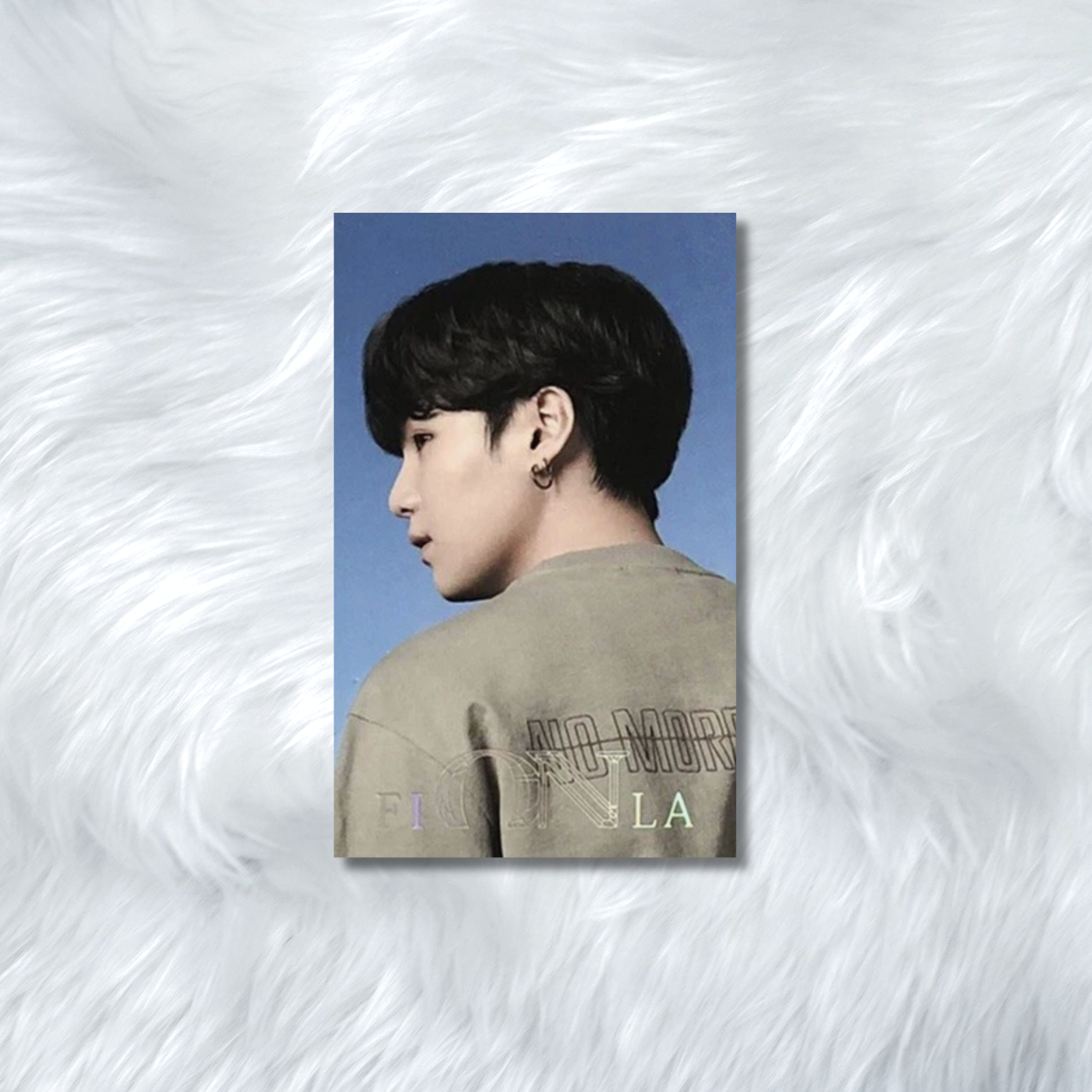 BTS SUGA - FILA PHOTOCARD