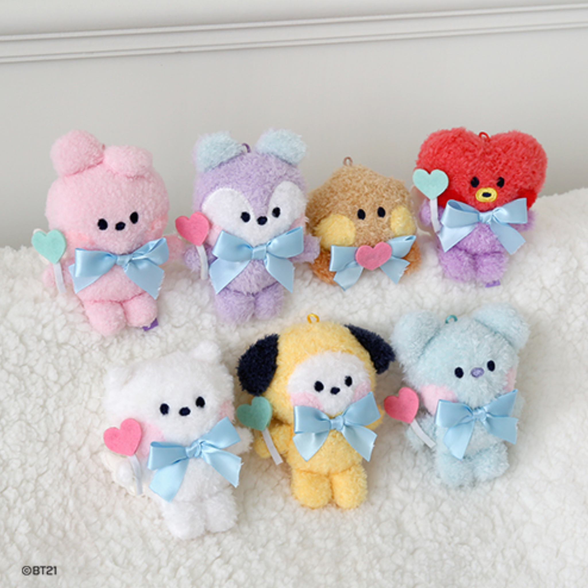BT21-Minini Angel Keyring